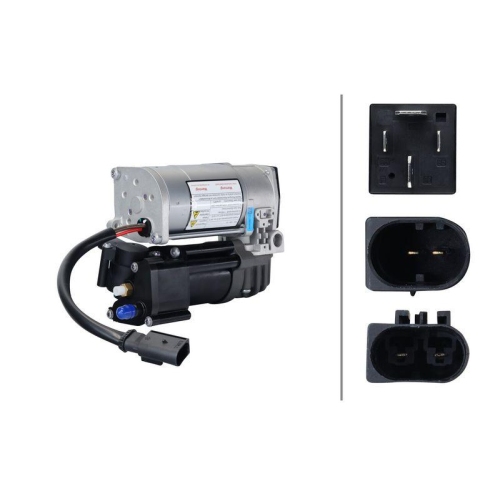 HELLA 8TG 358 256-081 Kompressor, Druckluftanlage f&uuml;r MERCEDES-BENZ