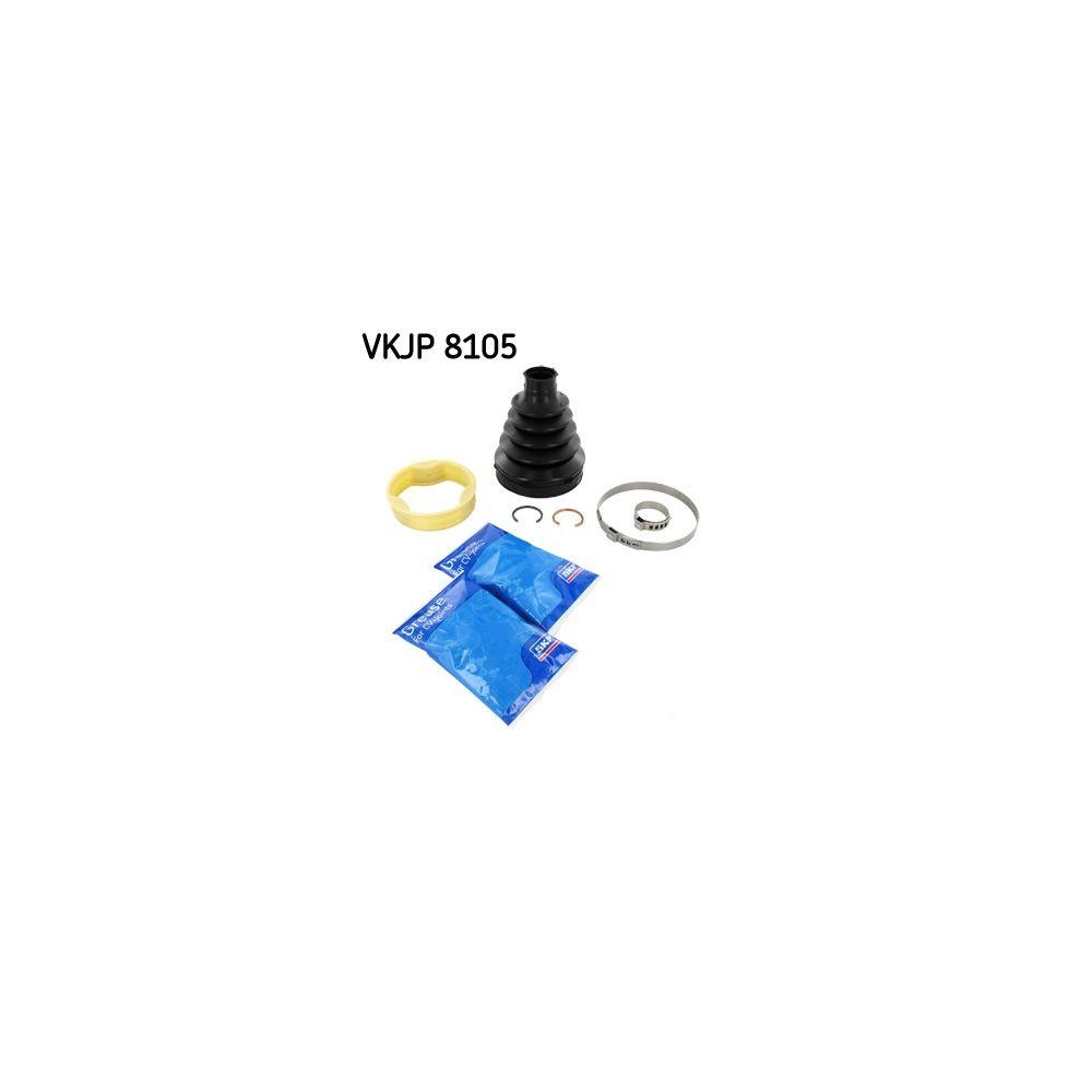 Faltenbalgsatz, Antriebswelle SKF VKJP 8105 f&uuml;r FORD, Vorderachse