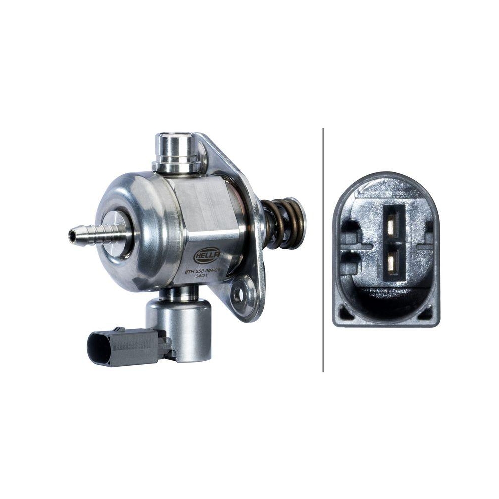HELLA Hochdruckpumpe 8TH 358 304-261 f&uuml;r AUDI SKODA VW HITACHI