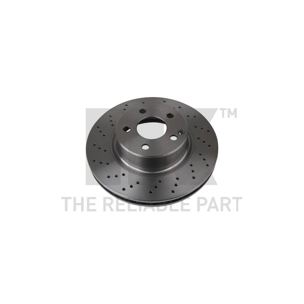 NK 203353 2 St&uuml;ck Bremsscheiben f&uuml;r MERCEDES-BENZ, Vorderachse