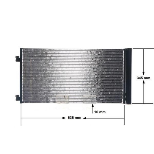 MAHLE AC 751 000S Kondensator, Klimaanlage BEHR f&uuml;r BMW MINI