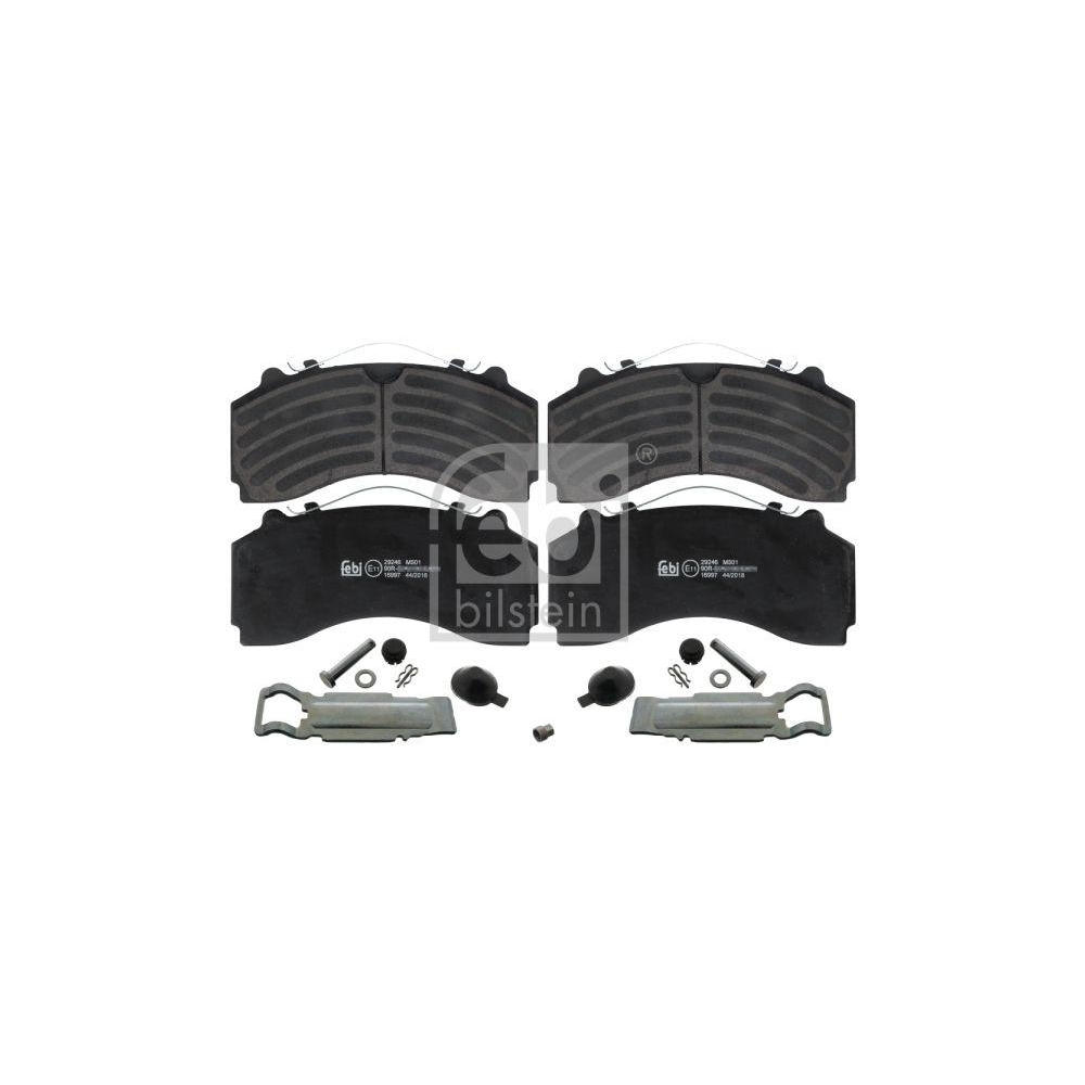 Bremsbelagsatz, Scheibenbremse FEBI BILSTEIN 16997 für DAF MERCEDES-BENZ