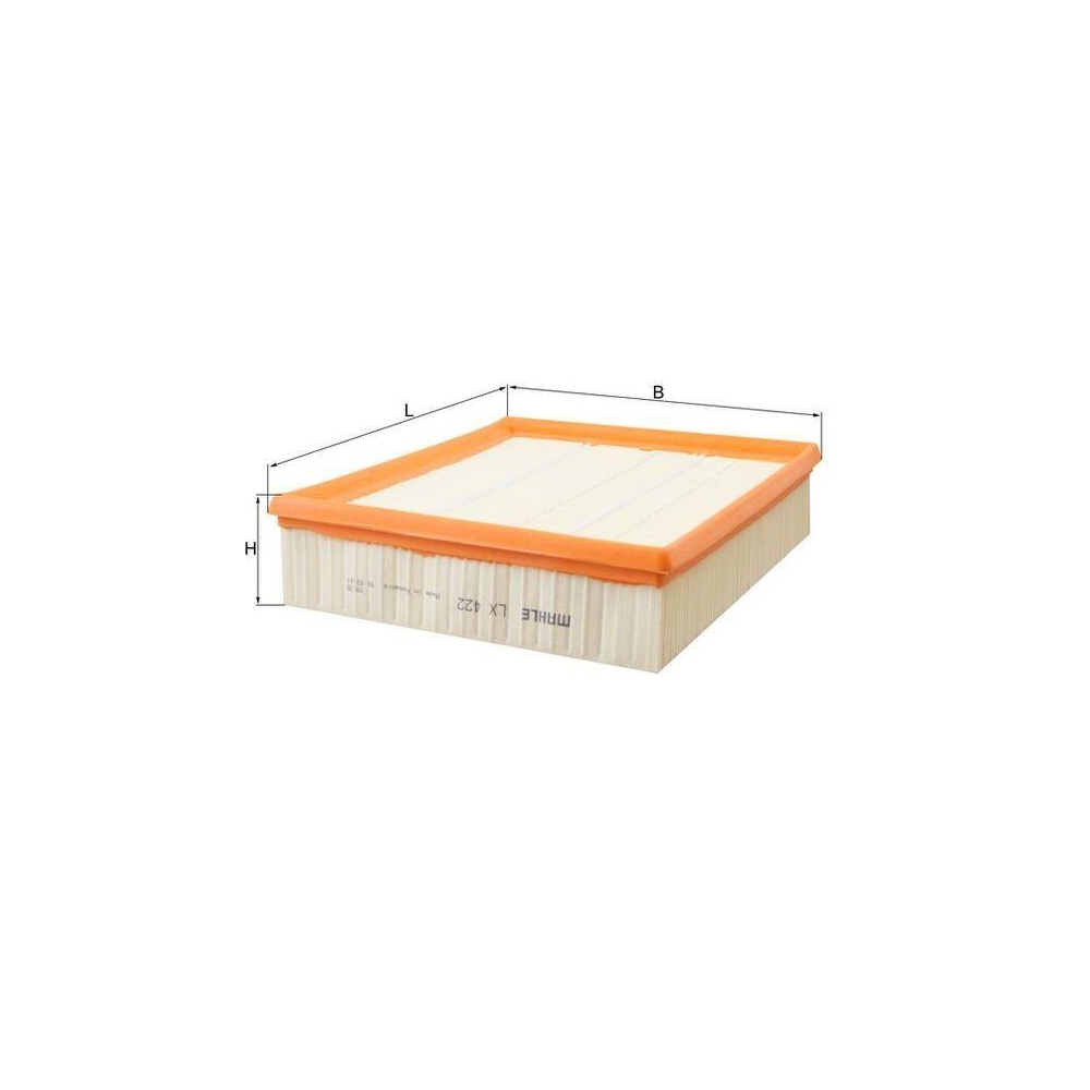 Luftfilter KNECHT LX 422 f&uuml;r BMW LAND ROVER