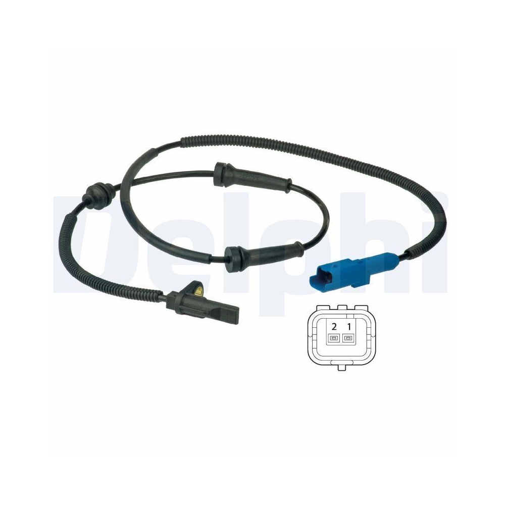 DELPHI SS20390 Sensor, Raddrehzahl f&uuml;r CITRO&Euml;N PEUGEOT DS, Vorderachse
