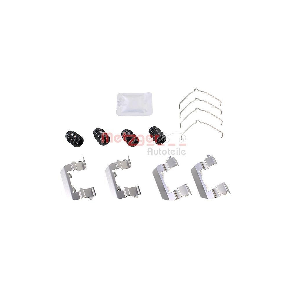 Zubeh&ouml;rsatz, Scheibenbremsbelag METZGER 109-0103 f&uuml;r HYUNDAI, Vorderachse