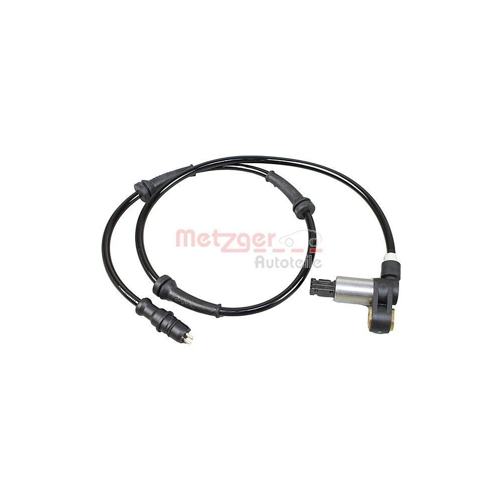Sensor, Raddrehzahl METZGER 09001105 f&uuml;r RENAULT, Hinterachse links