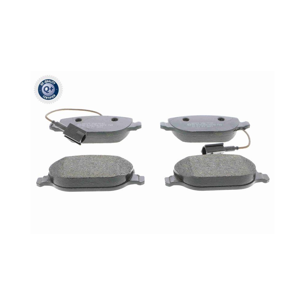 Bremsbelagsatz, Scheibenbremse VAICO V24-0147 Q+, Erstausr&uuml;sterqualit&auml;t f&uuml;r FIAT