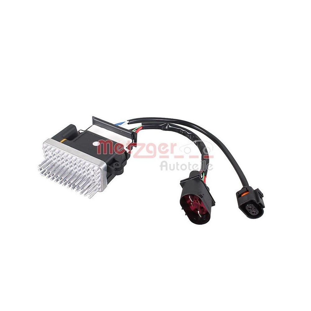Steuergerät, Elektrolüfter (Motorkühlung) METZGER 0917758 für AUDI