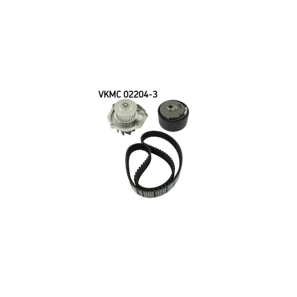 Wasserpumpe + Zahnriemensatz SKF VKMC 02204-3 f&uuml;r ALFA ROMEO FIAT FORD LANCIA
