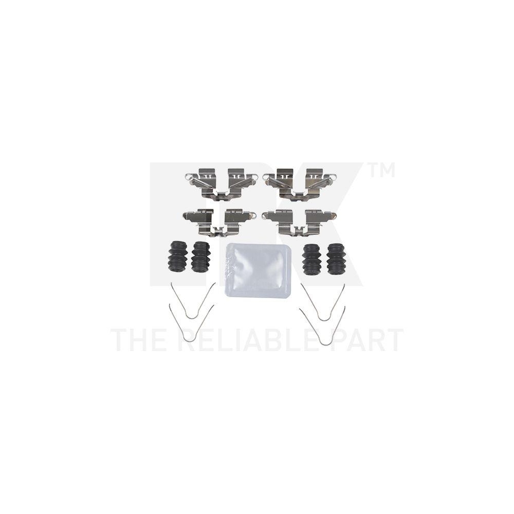 Zubeh&ouml;rsatz, Scheibenbremsbelag NK 7945053 f&uuml;r TOYOTA, Hinterachse