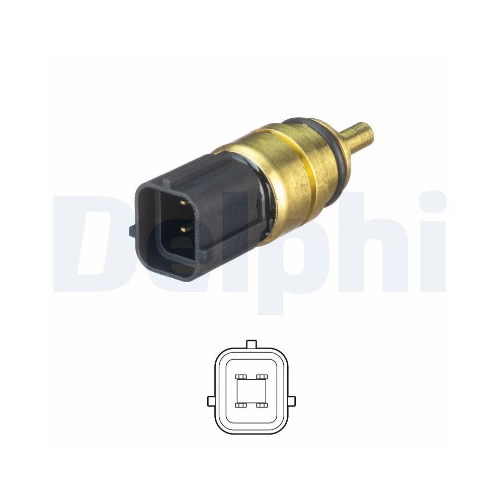 DELPHI TS10528 Sensor, Kühlmitteltemperatur für HYUNDAI KIA