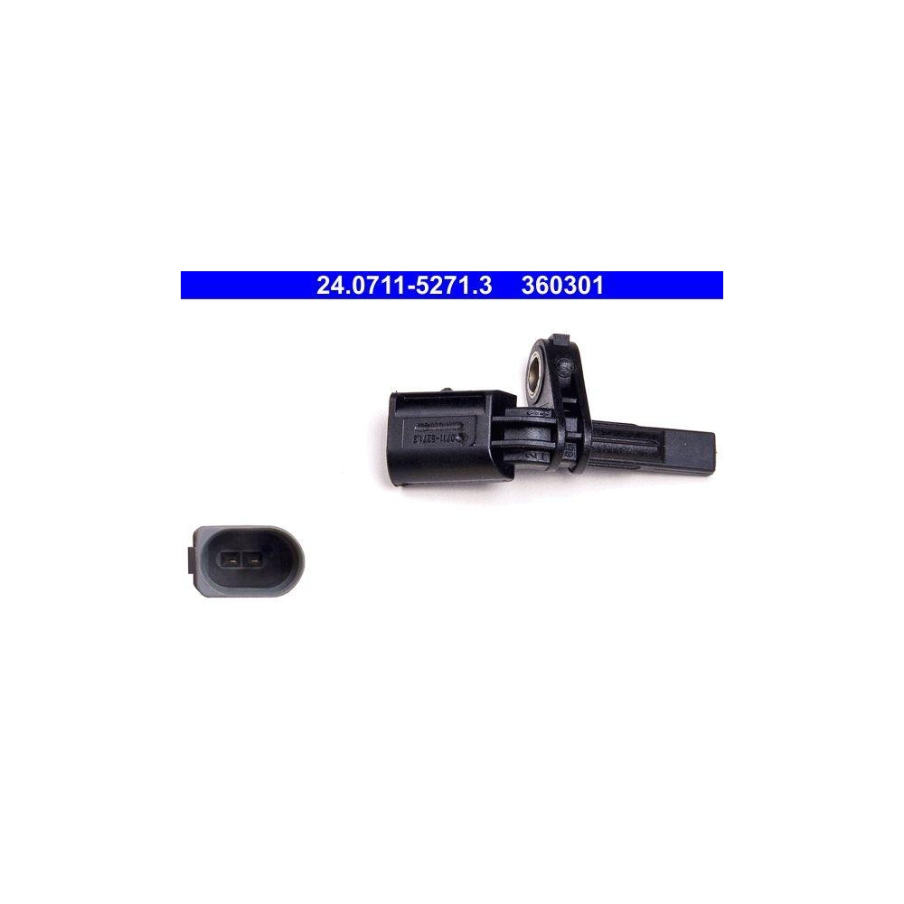 Sensor, Raddrehzahl ATE 24.0711-5271.3 f&uuml;r PORSCHE SEAT SKODA VAG