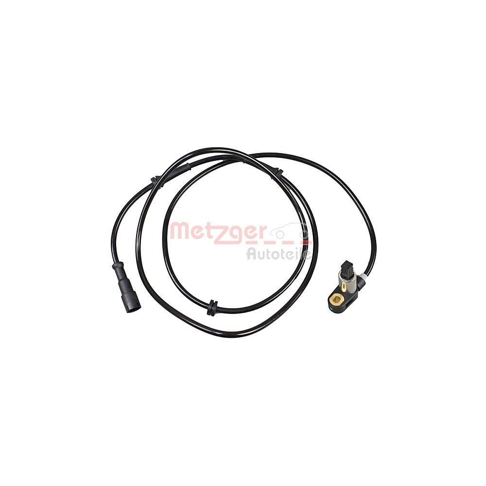 Sensor, Raddrehzahl METZGER 09001106 f&uuml;r RENAULT, Hinterachse rechts