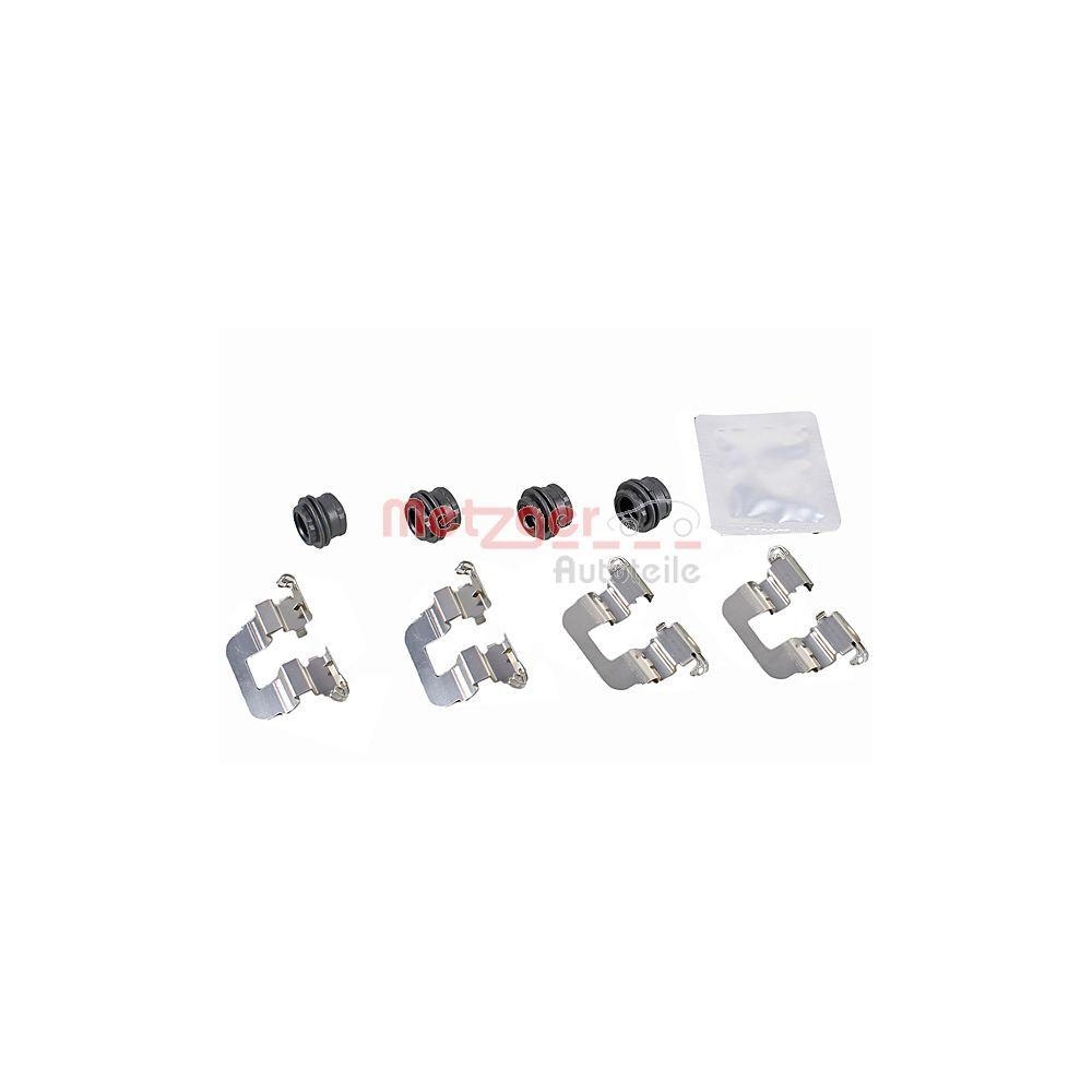 Zubeh&ouml;rsatz, Scheibenbremsbelag METZGER 109-0106 f&uuml;r, Hinterachse