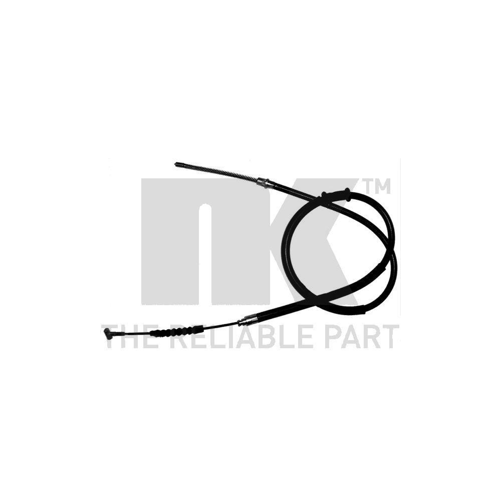 Seilzug, Feststellbremse NK 902362 f&uuml;r FIAT LANCIA, hinten rechts, rechts