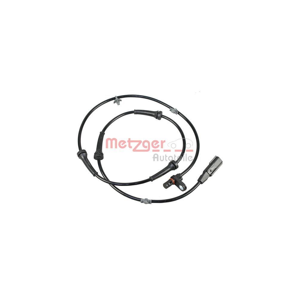 Sensor, Raddrehzahl METZGER 0900486 f&uuml;r NISSAN, Hinterachse