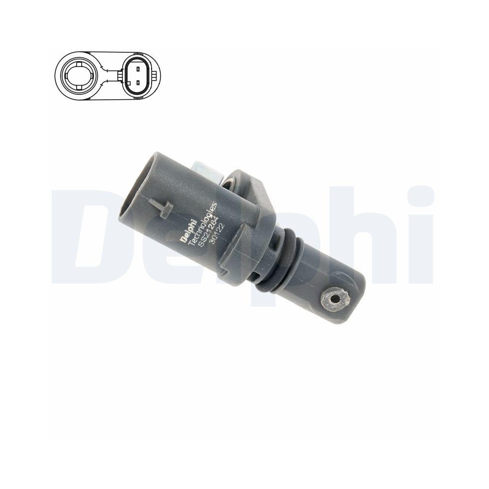 DELPHI SS21264-12B1 Sensor, Raddrehzahl f&uuml;r CITRO&Euml;N PEUGEOT DS, Hinterachse