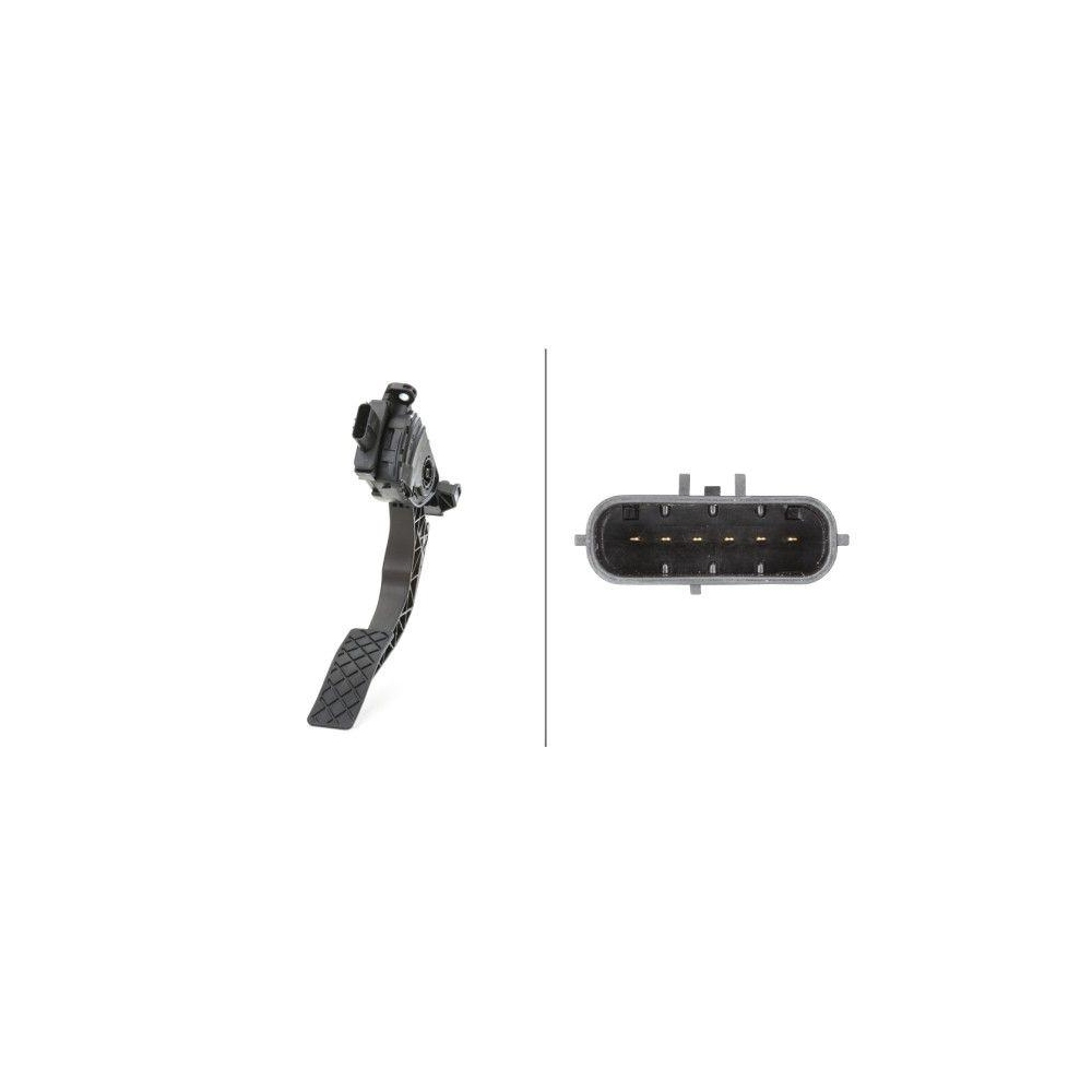 HELLA Sensor, Fahrpedalstellung 6PV 009 505-701 für AUDI VW