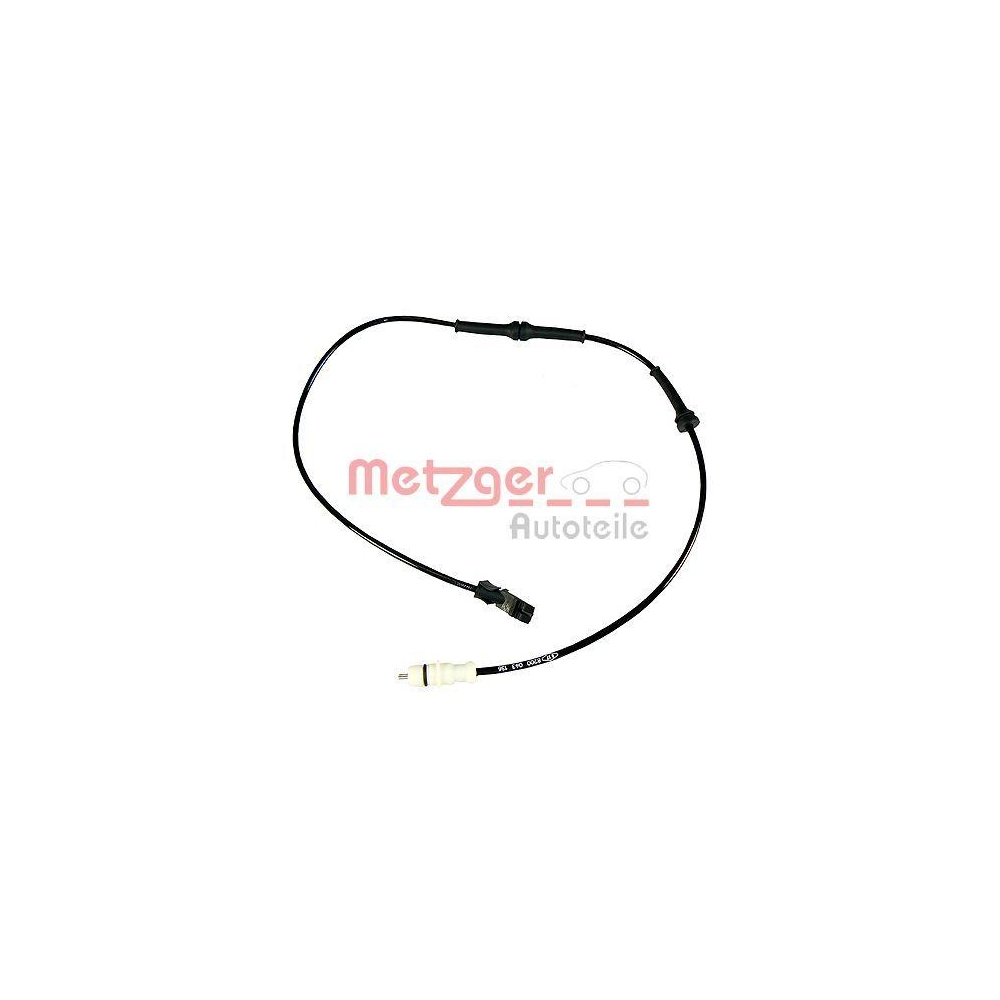 Sensor, Raddrehzahl METZGER 0900493 f&uuml;r RENAULT, Hinterachse