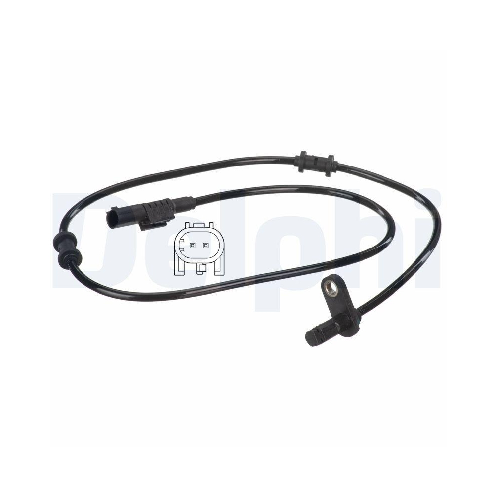 DELPHI SS20497 Sensor, Raddrehzahl f&uuml;r MERCEDES-BENZ, Hinterachse