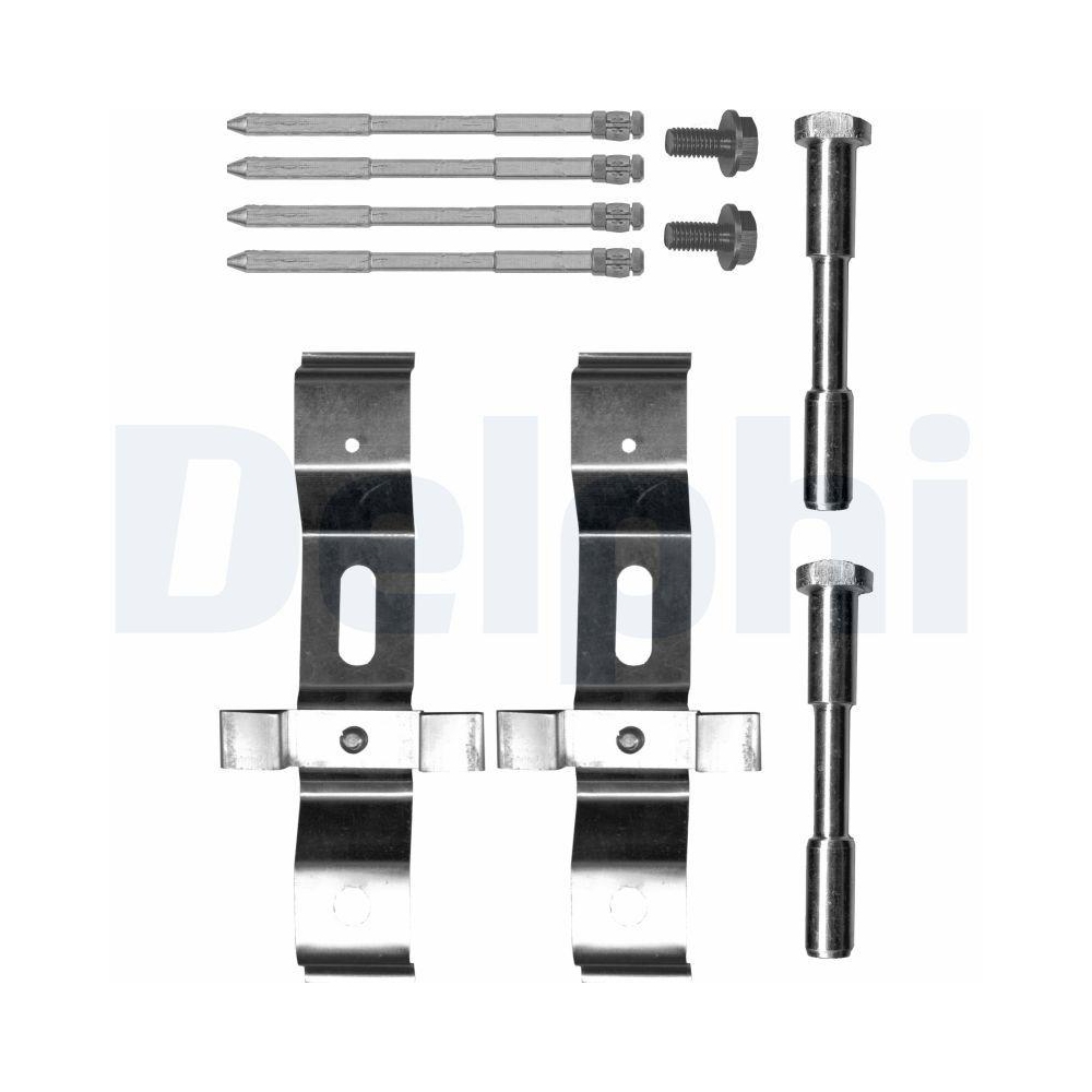 DELPHI LX0718 Zubeh&ouml;rsatz, Scheibenbremsbelag f&uuml;r ALFA ROMEO, Vorderachse