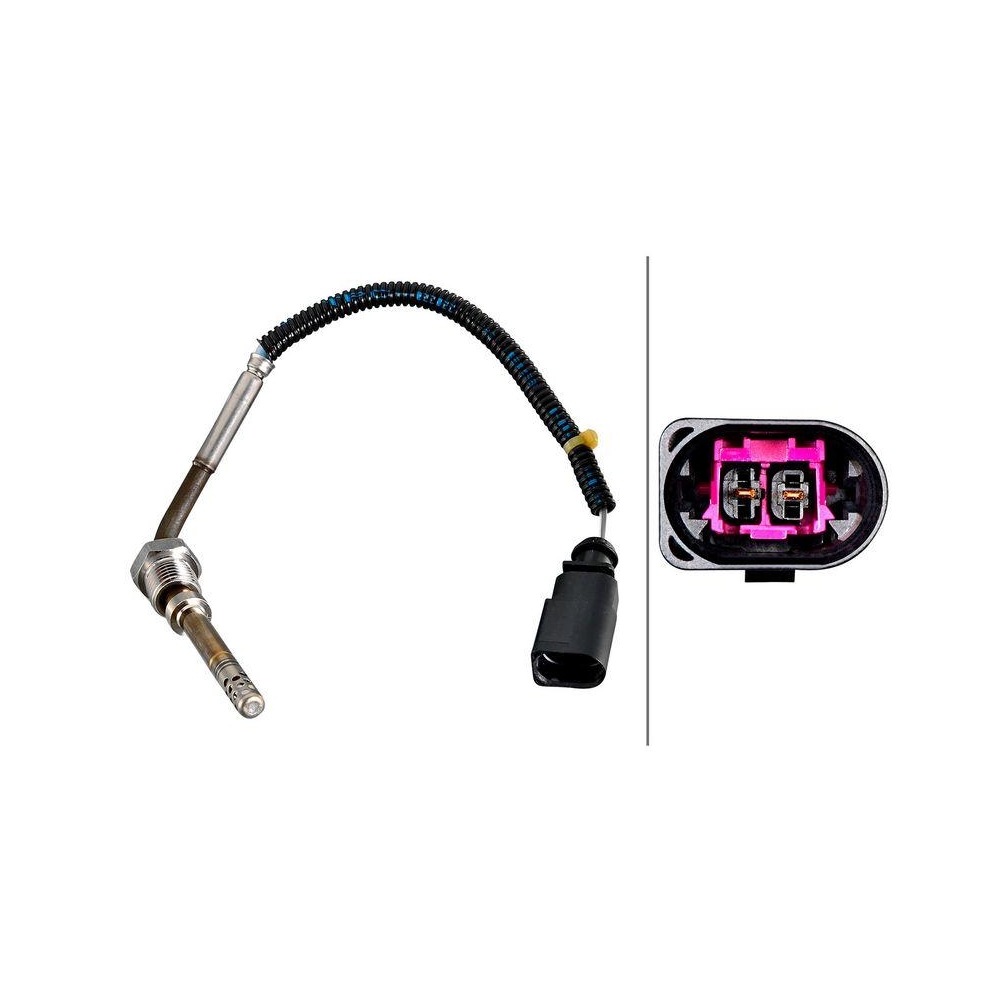 HELLA Sensor, Abgastemperatur 6PT 010 376-971 f&uuml;r AUDI VW
