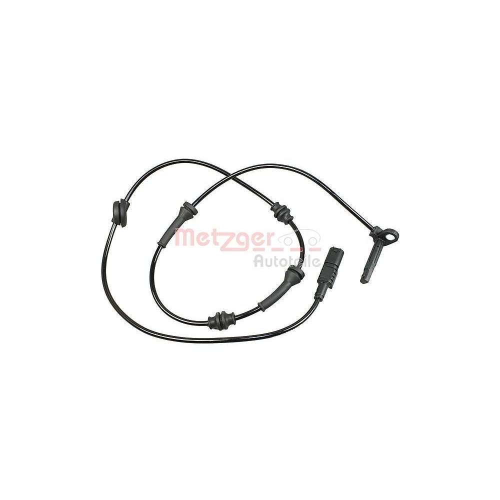 Sensor, Raddrehzahl METZGER 0900498 f&uuml;r ALFA ROMEO, Vorderachse links