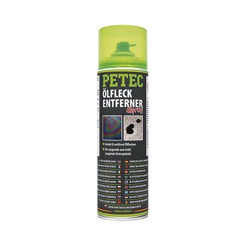 PETEC 3x 72350 &Ouml;lfleckentferner Spray 500 ml &Ouml;lflecken Entferner Reiniger