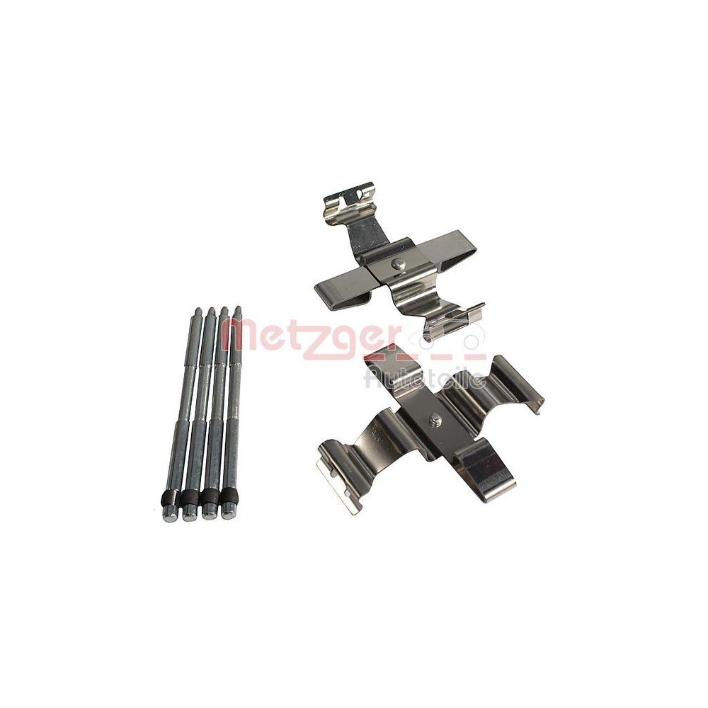 Zubeh&ouml;rsatz, Scheibenbremsbelag METZGER 109-0109 GREENPARTS f&uuml;r, Hinterachse