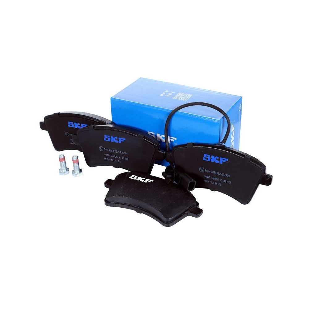 Bremsbelagsatz, Scheibenbremse SKF VKBP 80326 E f&uuml;r RENAULT, Vorderachse