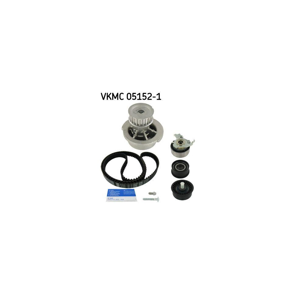 Wasserpumpe + Zahnriemensatz SKF VKMC 05152-1 f&uuml;r OPEL SAAB VAUXHALL CHEVROLET
