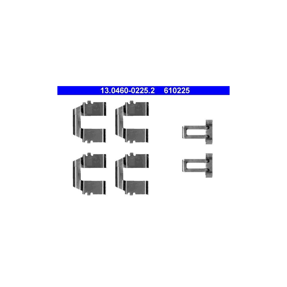 Zubeh&ouml;rsatz, Scheibenbremsbelag ATE 13.0460-0225.2 f&uuml;r, Hinterachse