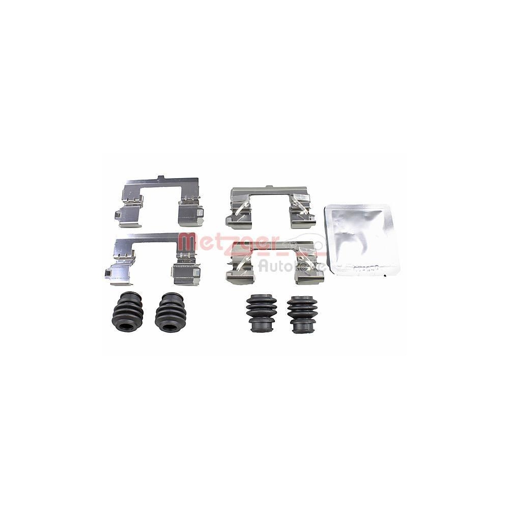 Zubeh&ouml;rsatz, Scheibenbremsbelag METZGER 109-0112 f&uuml;r, Vorderachse