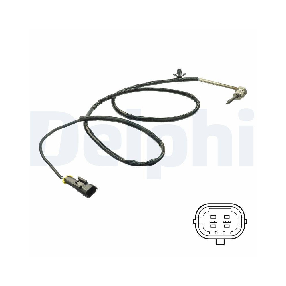 DELPHI TS30163 Sensor, Abgastemperatur f&uuml;r SAAB CADILLAC