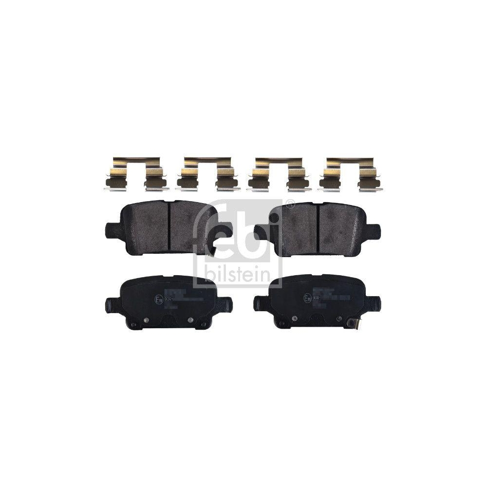 Bremsbelagsatz, Scheibenbremse FEBI BILSTEIN 171397 für OPEL VAUXHALL CHEVROLET
