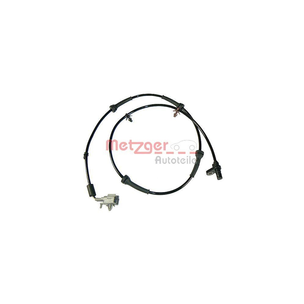 Sensor, Raddrehzahl METZGER 0900511 f&uuml;r NISSAN, Hinterachse