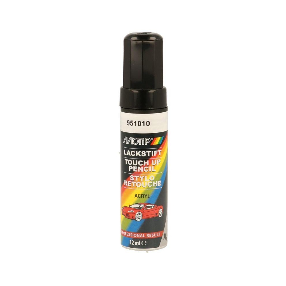 Fahrzeug-Kombinationslack MOTIP 951010 KOMPAKT AUTOLACK schwarz metallic 12 ml