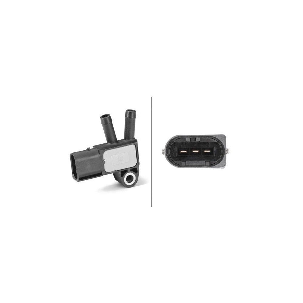 Sensor, Abgasdruck HELLA 6PP 009 409-211 f&uuml;r MERCEDES-BENZ HITACHI EVOBUS