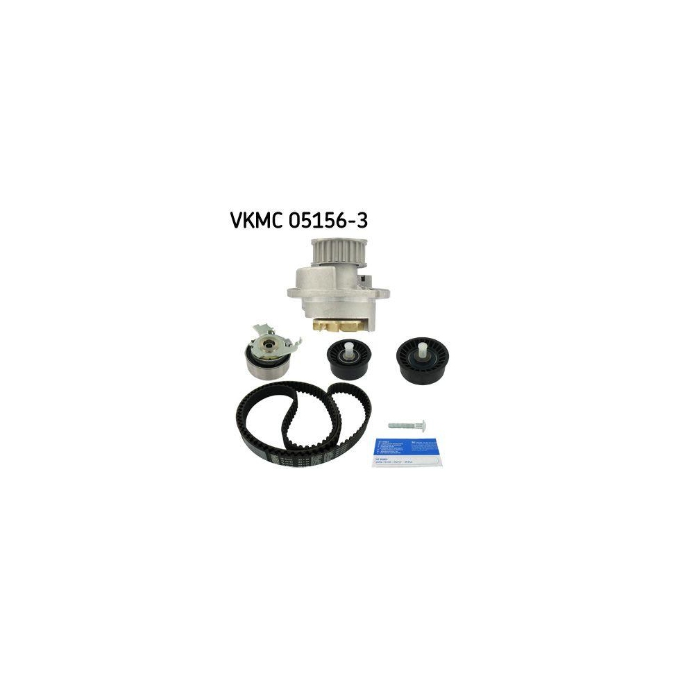 Wasserpumpe + Zahnriemensatz SKF VKMC 05156-3 f&uuml;r OPEL SAAB VAUXHALL CHEVROLET