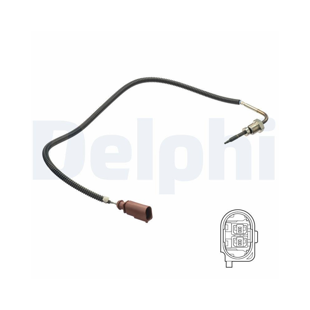 DELPHI TS30173 Sensor, Abgastemperatur f&uuml;r VW
