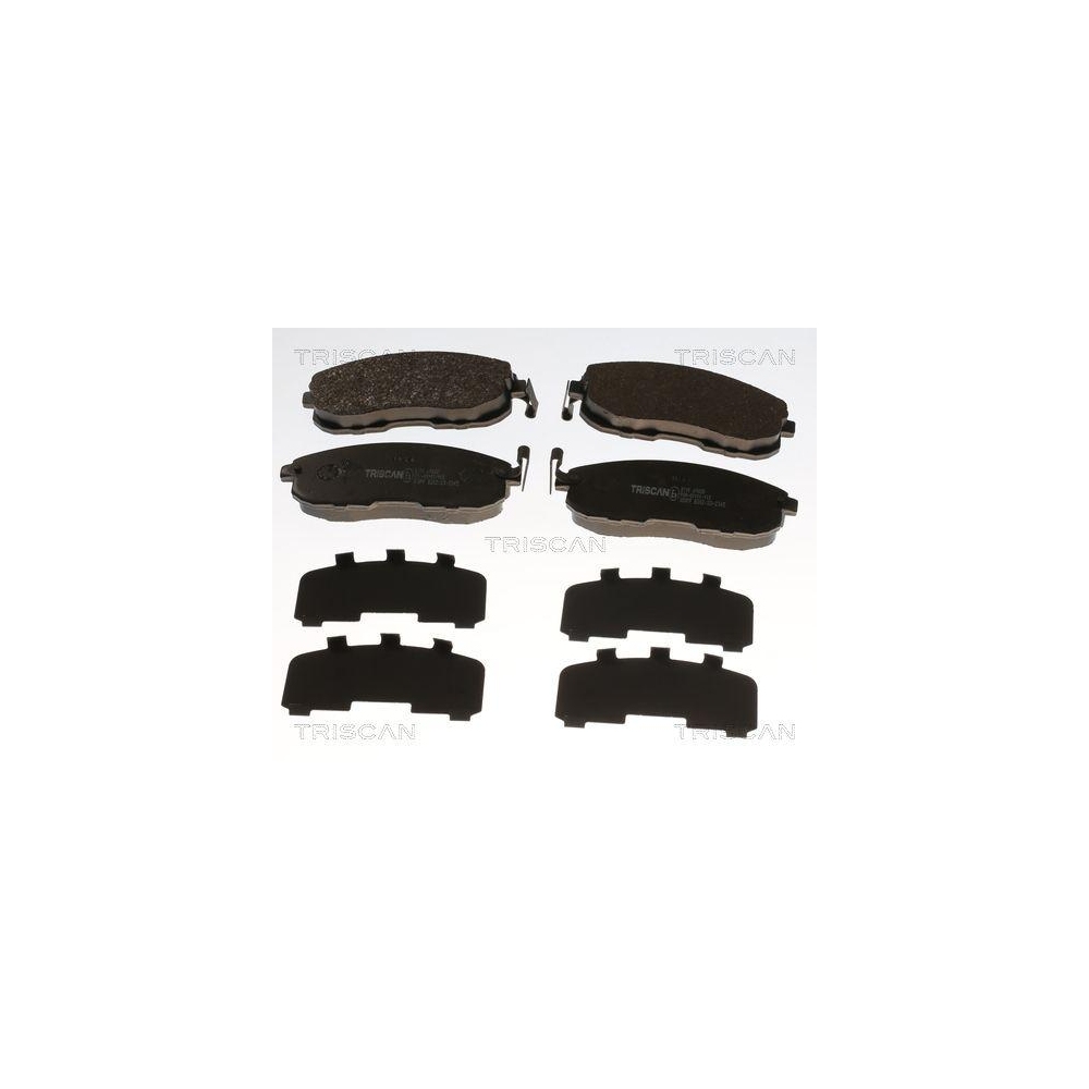 Bremsbelagsatz, Scheibenbremse TRISCAN 8110 69020 f&uuml;r NISSAN SUZUKI, Vorderachse