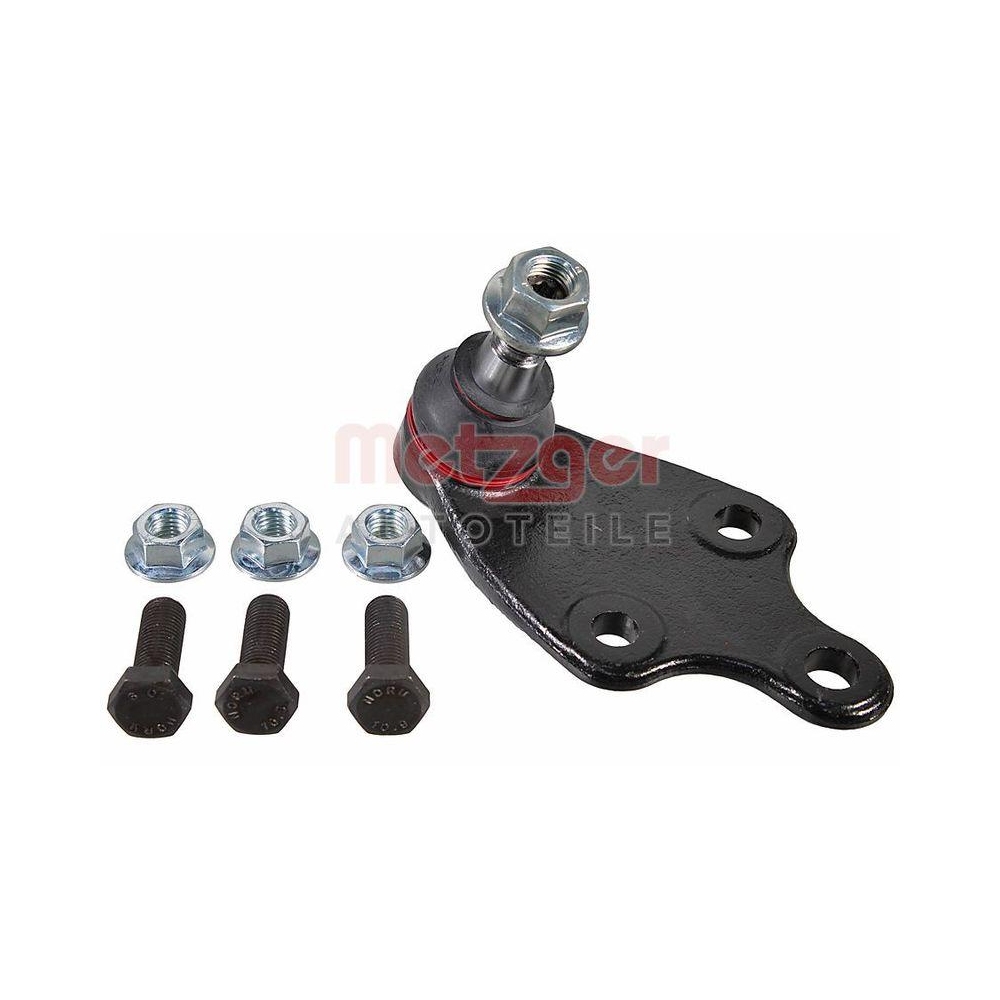 Trag-/Führungsgelenk METZGER 57034208 KIT + GREENPARTS für PEUGEOT DS, unten
