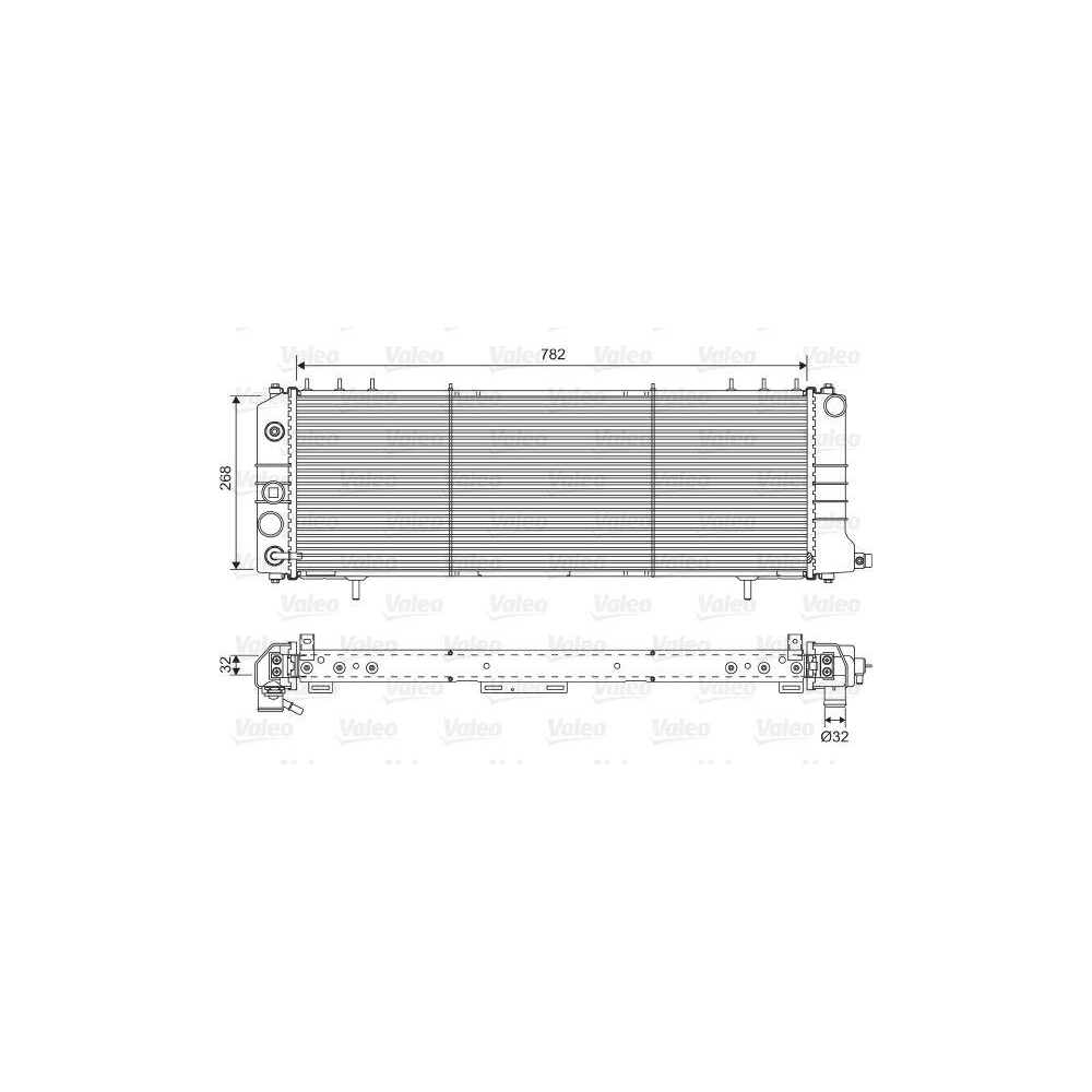 K&uuml;hler, Motork&uuml;hlung VALEO 701574 f&uuml;r JEEP
