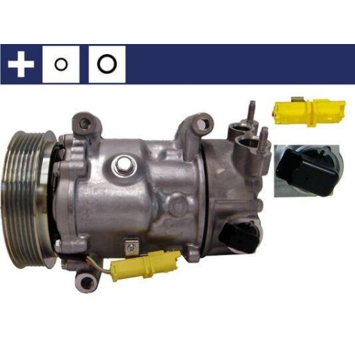 MAHLE ACP 14 000S Kompressor, Klimaanlage BEHR f&uuml;r CITRO&Euml;N PEUGEOT DS