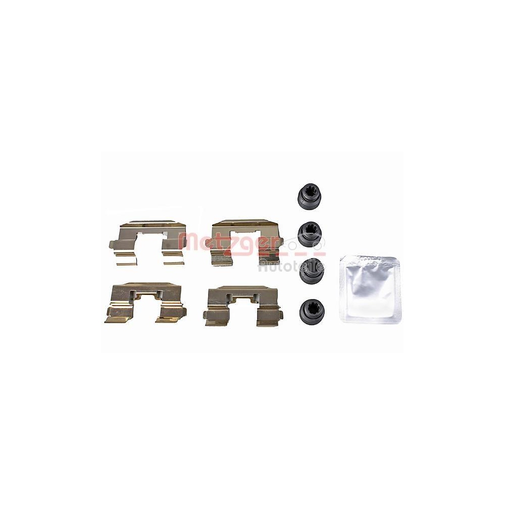 Zubeh&ouml;rsatz, Scheibenbremsbelag METZGER 109-0115 f&uuml;r FORD, Vorderachse