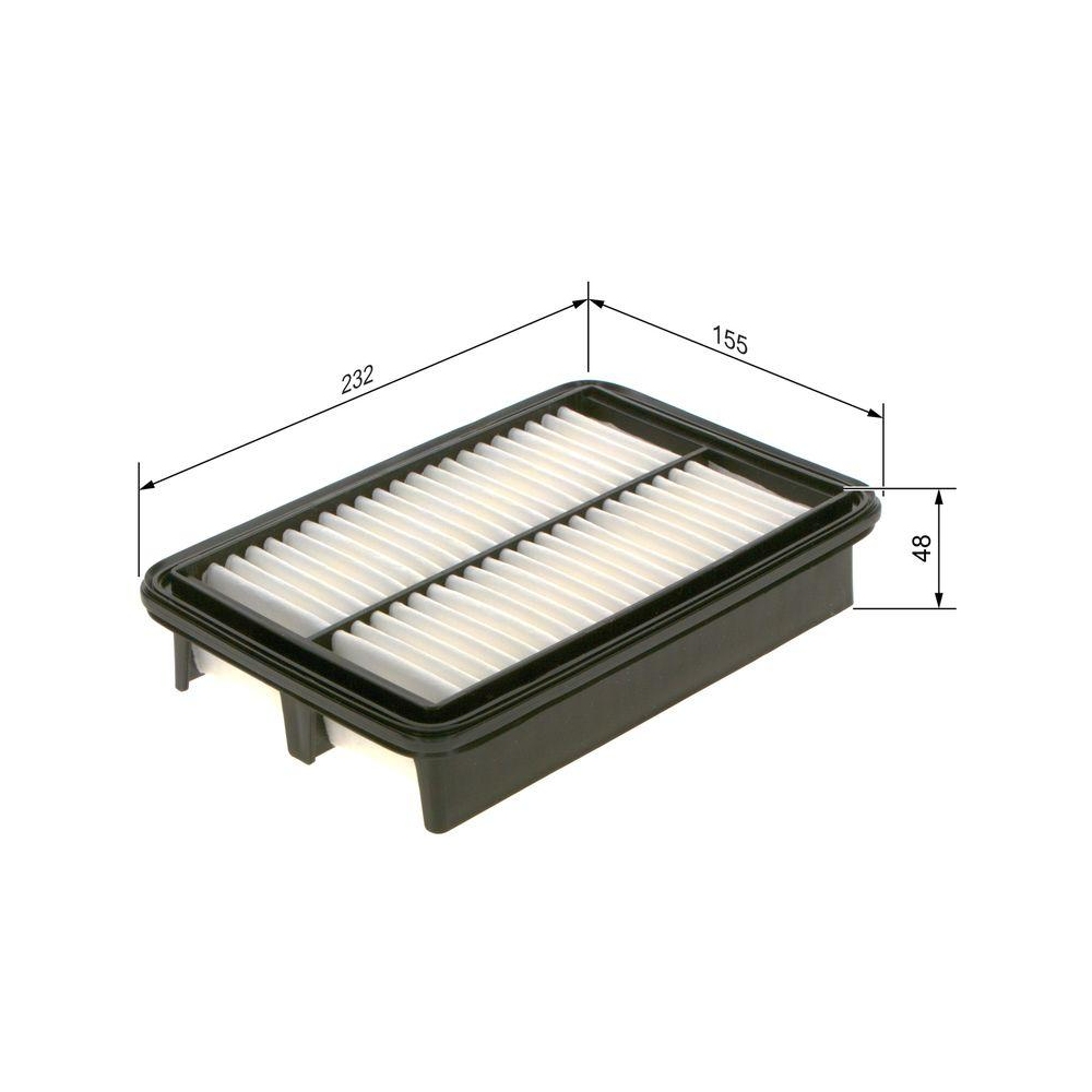 Luftfilter BOSCH F 026 400 458 f&uuml;r MAZDA