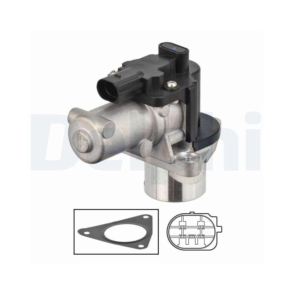 DELPHI EG10617-12B1 AGR-Ventil f&uuml;r HYUNDAI KIA