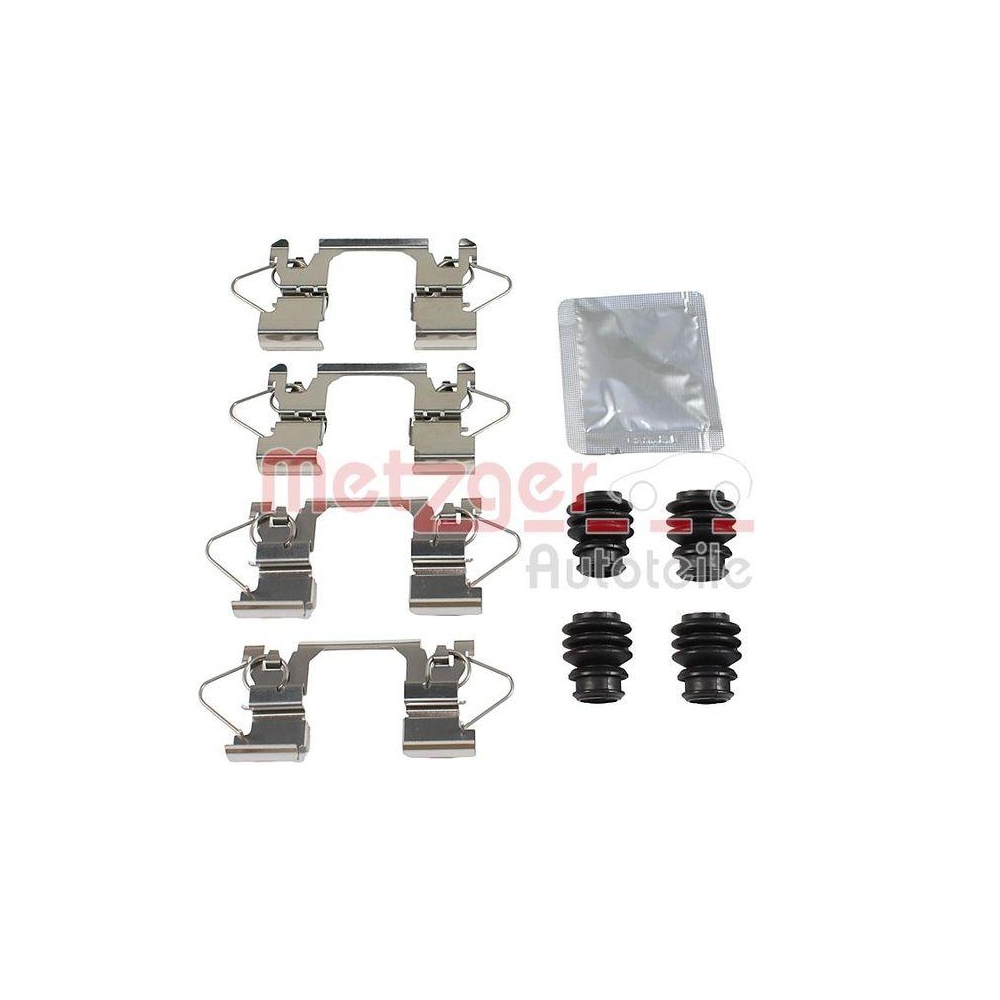 Zubeh&ouml;rsatz, Scheibenbremsbelag METZGER 109-0116 GREENPARTS f&uuml;r, Vorderachse