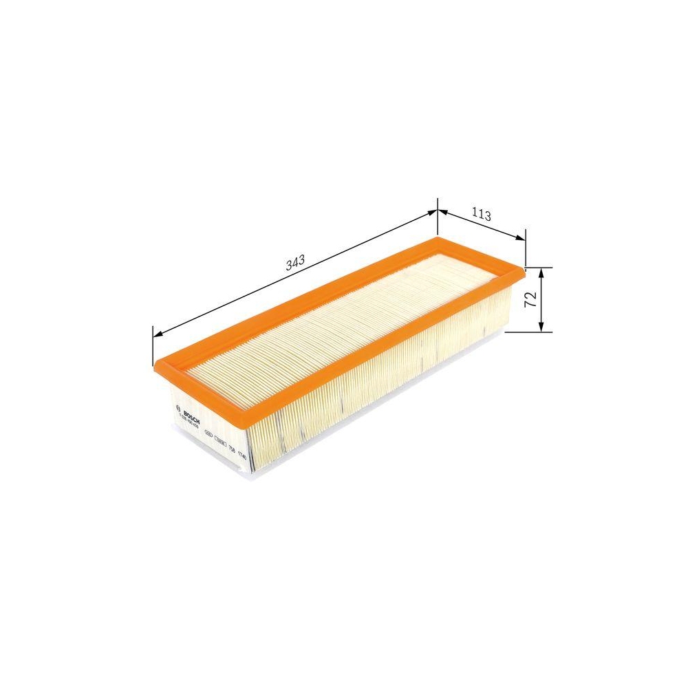 Luftfilter BOSCH F 026 400 459 f&uuml;r BMW