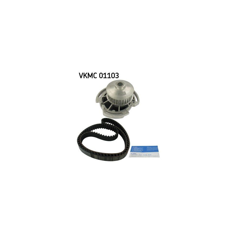 Wasserpumpe + Zahnriemensatz SKF VKMC 01103 f&uuml;r AUDI SEAT SKODA VW